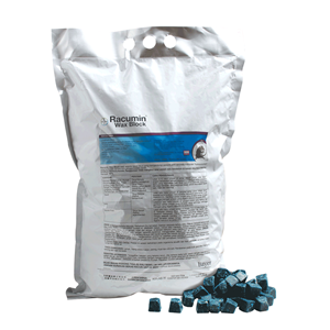 A bag of Racumin Wax Block with loose bait