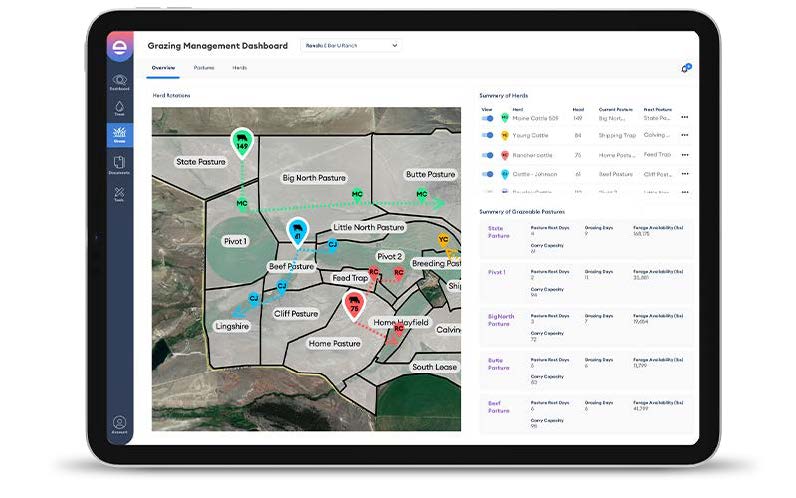 grazing management tablet preview