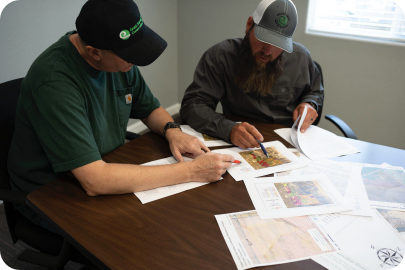 ranchers talking inside